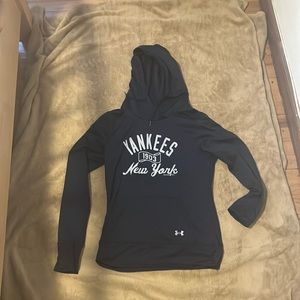 Under Armour and Yankees hoodie